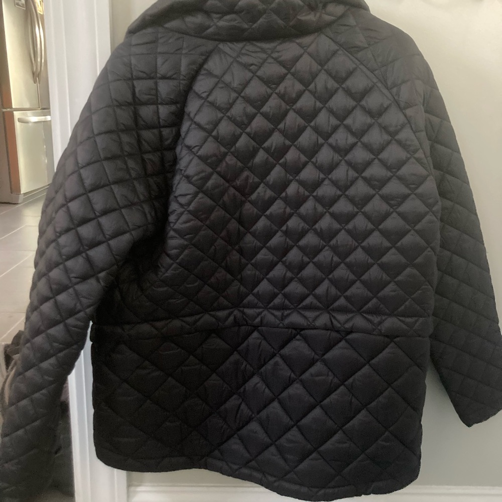 Quilted Black Jacket